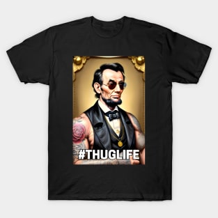 Thug Life Lincoln Tee T-Shirt